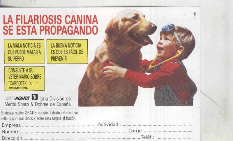 Postal: Hot Mail: Atvet, propaganda comercial