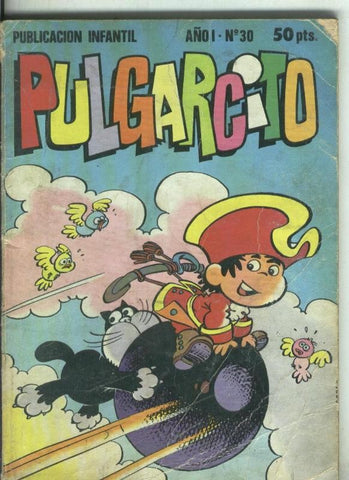 Pulgarcito bolsillo,edicion 1981 numero 030 (numerado 2 en trasera(