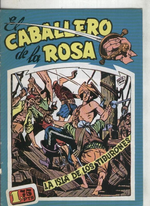El caballero de la rosa numero 3: la isla de los tiburones