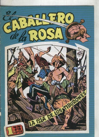 El caballero de la rosa numero 3: la isla de los tiburones