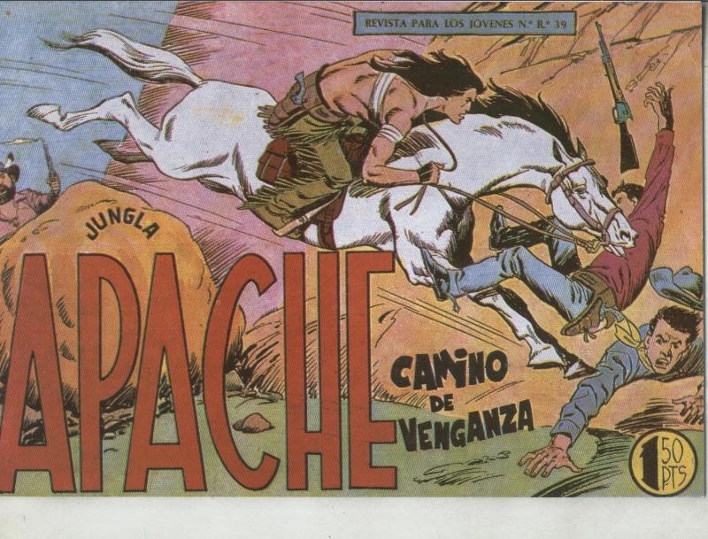 Facsimil: Apache primera serie numero 19: Camino de venganza