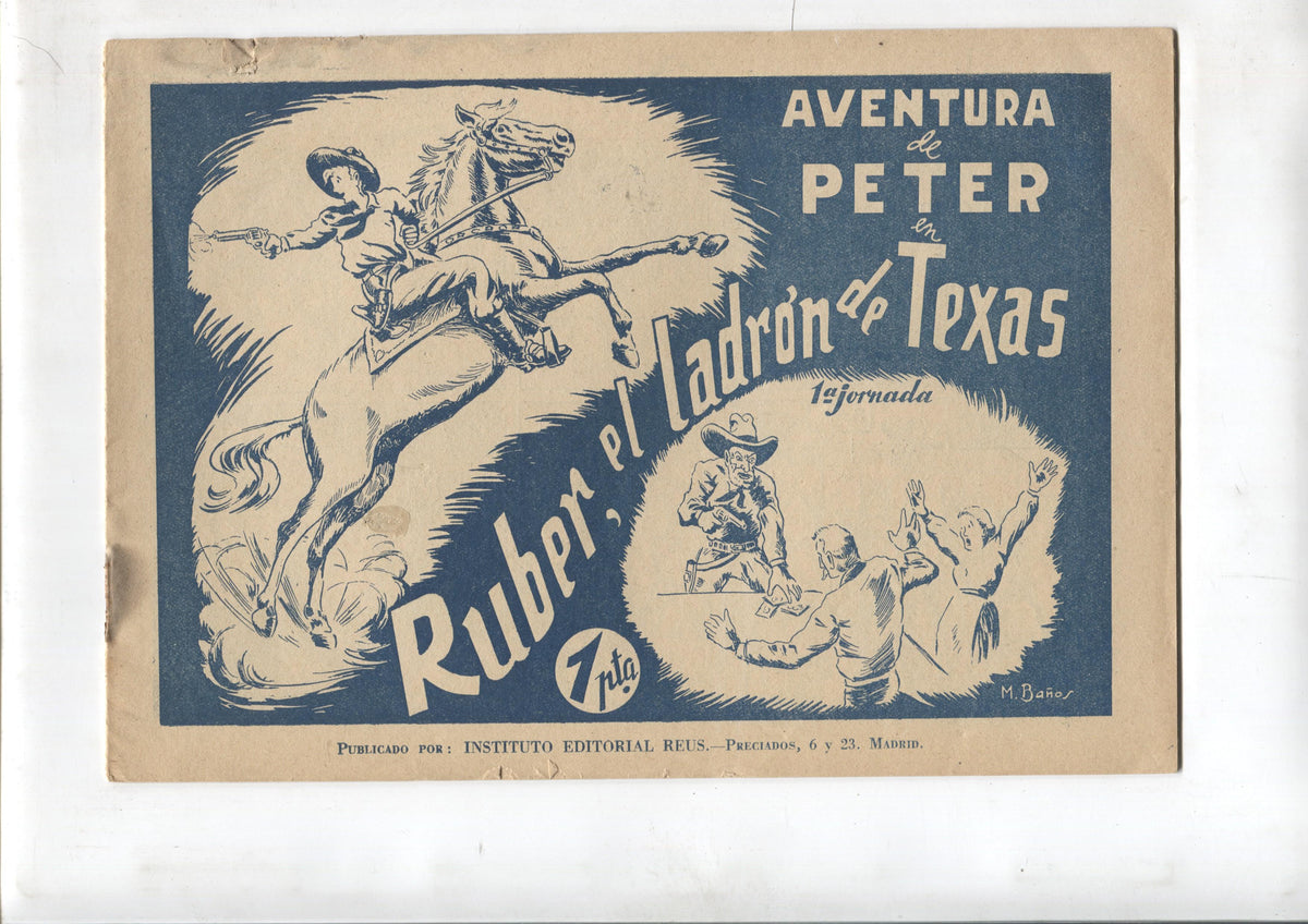 Aventura de Peter: Ruber, el ladron de Texas