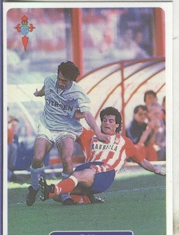 Cromos: Las fichas de la liga 95/96-Celta: Gil