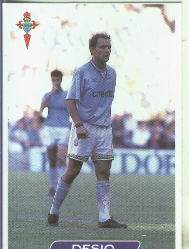 Cromos: Las fichas de la liga 95/96-Celta: Desio