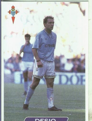 Cromos: Las fichas de la liga 95/96-Celta: Desio