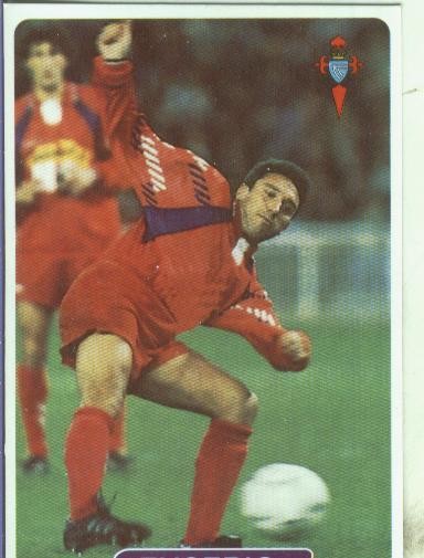 Cromos: Las fichas de la liga 95/96-Celta: Eusebio