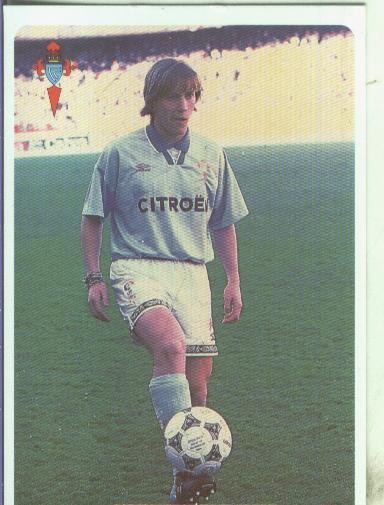 Cromos: Las fichas de la liga 95/96-Celta: Michel