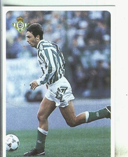 Cromos: Las fichas de la liga 95/96-Betis: Stosic