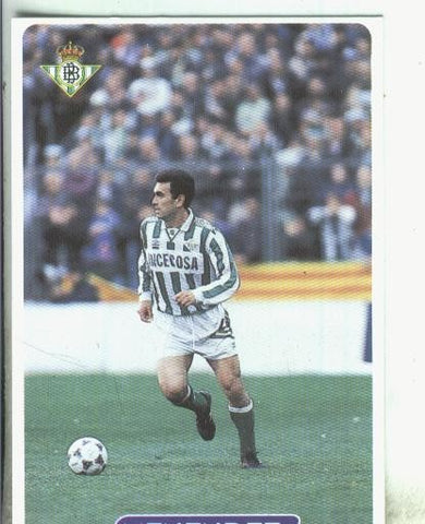 Cromos: Las fichas de la liga 95/96-Betis: Menendez