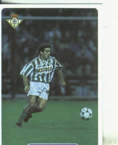 Cromos: Las fichas de la liga 95/96-Betis: Sabas