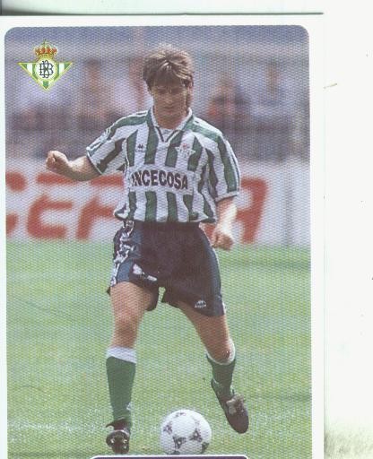Cromos: Las fichas de la liga 95/96-Betis: Jarni