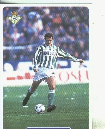 Cromos: Las fichas de la liga 95/96-Betis: Vidakovic