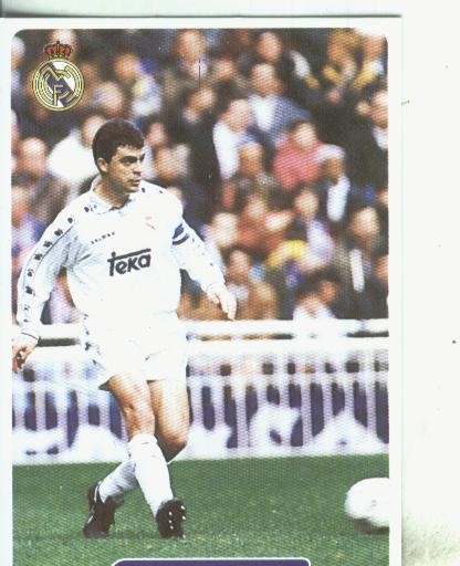 Cromos: Las fichas de la liga 95/96-Madrid: Sanchis