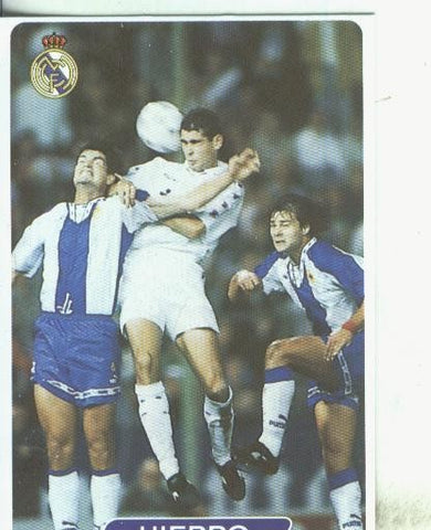 Cromos: Las fichas de la liga 95/96-Madrid: Hierro