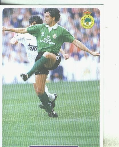 Cromos: Las fichas de la liga 95/96-Racing Santander: Pablo