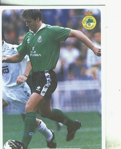Cromos: Las fichas de la liga 95/96-Racing Santander: Tomas