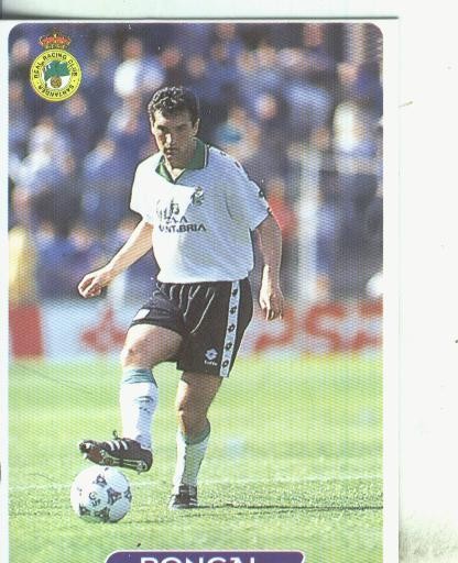 Cromos: Las fichas de la liga 95/96-Racing Santander: Roncal