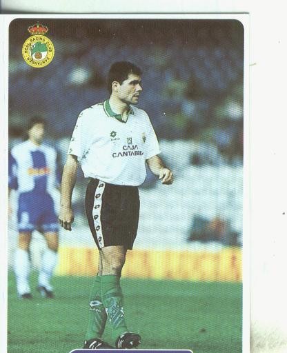 Cromos: Las fichas de la liga 95/96-Racing Santander: Alberto