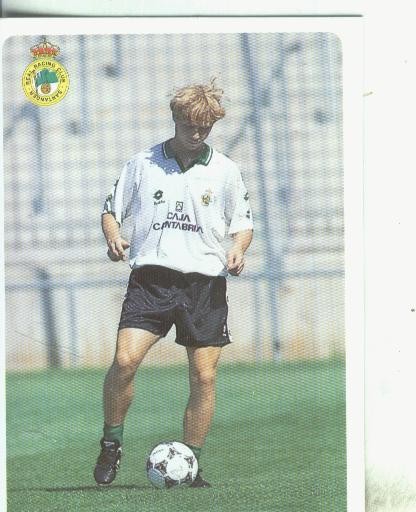 Cromos: Las fichas de la liga 95/96-Racing Santander: Faizulin