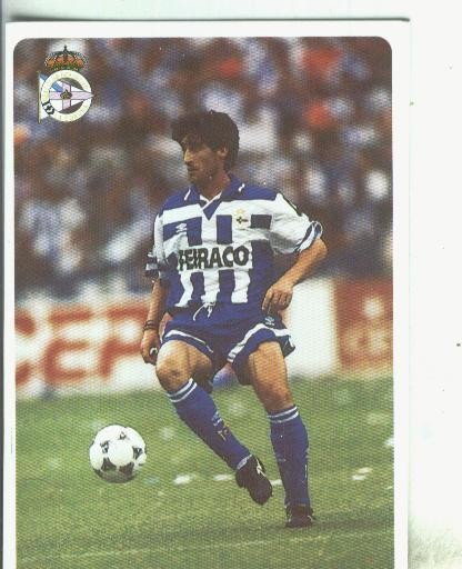 Cromos: Las fichas de la liga 95/96-Deportivo: Ribera
