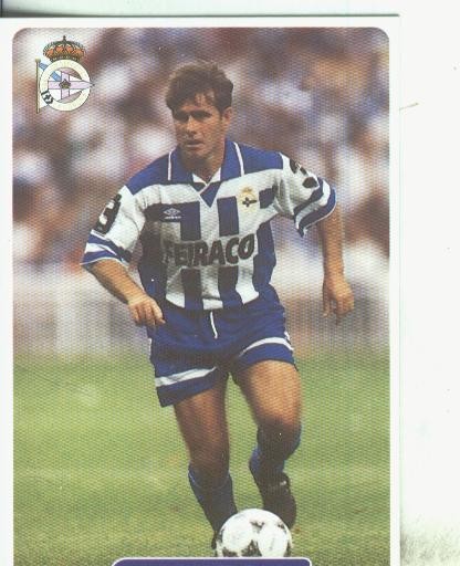 Cromos: Las fichas de la liga 95/96-Deportivo: Nando
