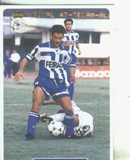 Cromos: Las fichas de la liga 95/96-Deportivo: Manjarin