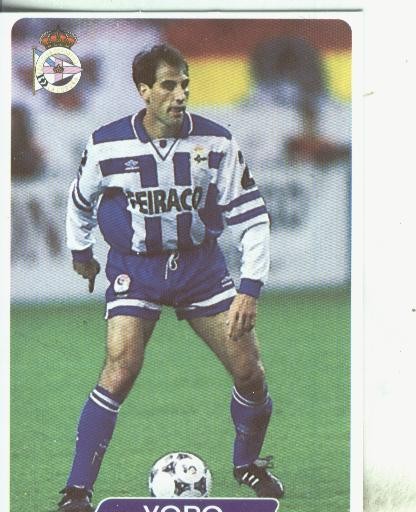 Cromos: Las fichas de la liga 95/96-Deportivo: Voro