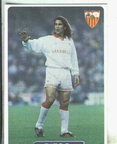 Cromos: Las fichas de la liga 95/96-Sevilla: Diego