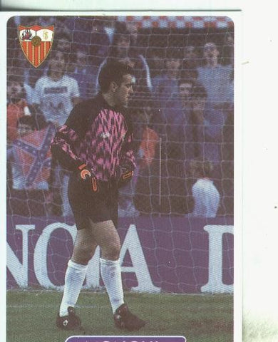 Cromos: Las fichas de la liga 95/96-Sevilla: Monchi