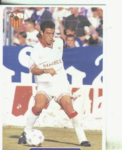Cromos: Las fichas de la liga 95/96-Sevilla: Monchu