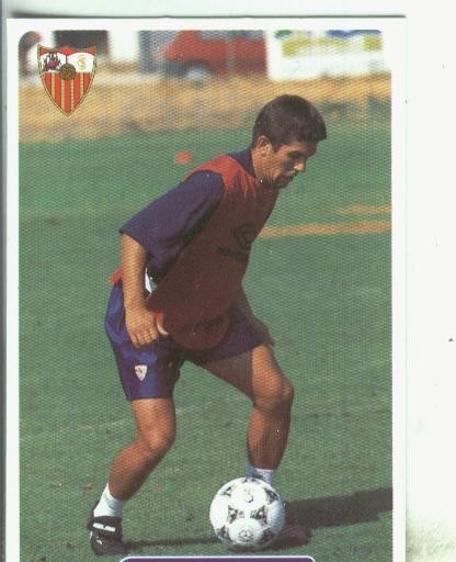 Cromos: Las fichas de la liga 95/96-Sevilla: Carlos