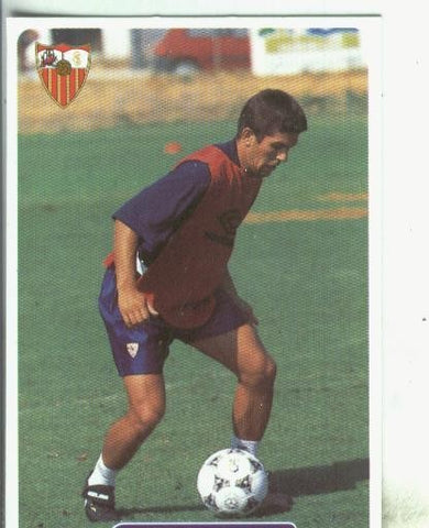 Cromos: Las fichas de la liga 95/96-Sevilla: Carlos