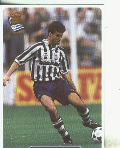 Cromos: Las fichas de la liga 95/96-Real Sociedad: Pikabea