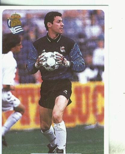 Cromos: Las fichas de la liga 95/96-Real Sociedad: Alberto
