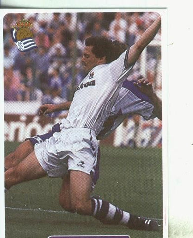 Cromos: Las fichas de la liga 95/96-Real Sociedad: Fuentes