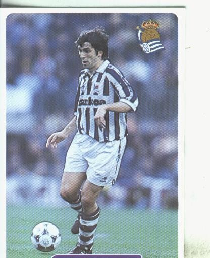 Cromos: Las fichas de la liga 95/96-Real Sociedad: Imaz