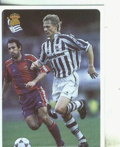 Cromos: Las fichas de la liga 95/96-Real Sociedad: Karpin