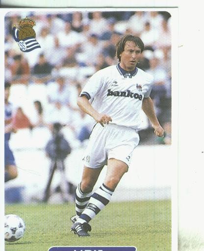 Cromos: Las fichas de la liga 95/96-Real Sociedad: Uria