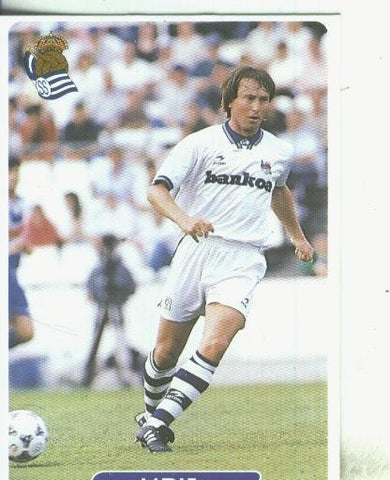 Cromos: Las fichas de la liga 95/96-Real Sociedad: Uria