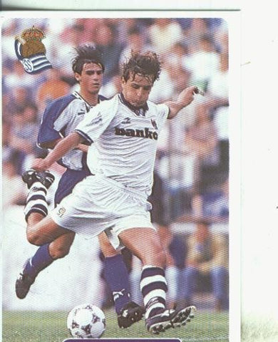 Cromos: Las fichas de la liga 95/96-Real Sociedad: Idiakez