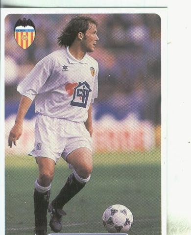 Cromos: Las fichas de la liga 95/96-Valencia: Mendieta