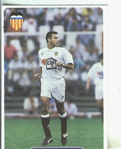Cromos: Las fichas de la liga 95/96-Valencia: Galvez
