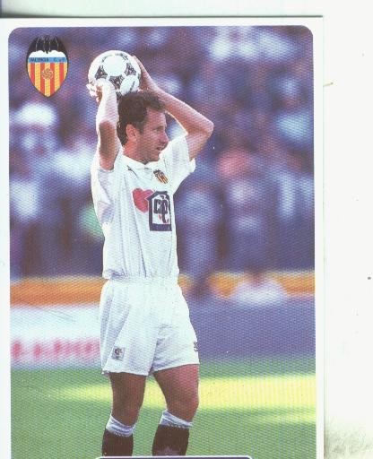 Cromos: Las fichas de la liga 95/96-Valencia: Arroyo