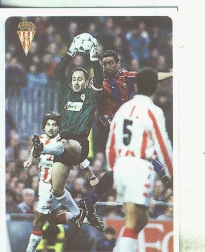 Cromos: Las fichas de la liga 95/96-Sporting: Ablanedo II