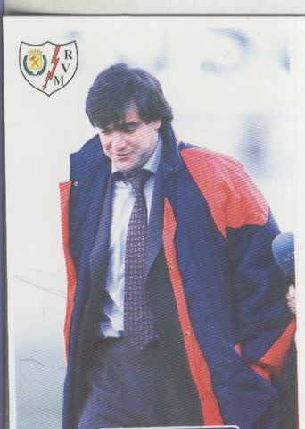 Cromos: Las fichas de la liga 95/96-Rayo Vallecano: Marcos (entrenador)