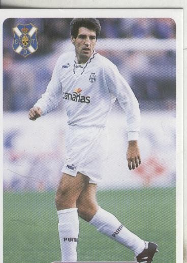 Cromos: Las fichas de la liga 95/96-Tenerife: Chano