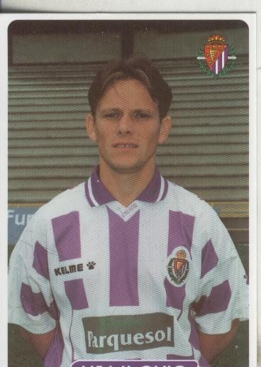 Cromos: Las fichas de la liga 95/96-Valladolid: Halilovic