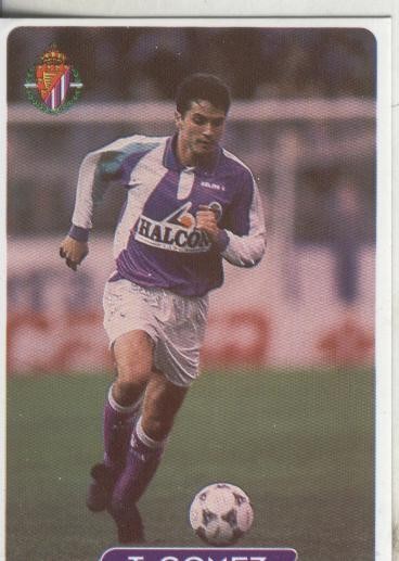 Cromos: Las fichas de la liga 95/96-Valladolid: T.Gomez