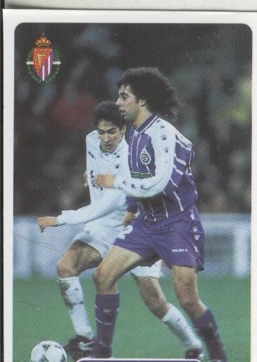 Cromos: Las fichas de la liga 95/96-Valladolid: Ivan Campo