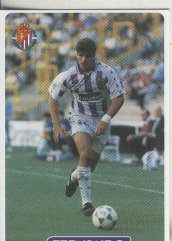 Cromos: Las fichas de la liga 95/96-Valladolid: Fernando